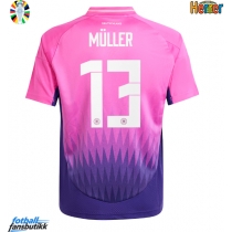 Tyskland Thomas Muller #13 Bortedrakt EM 2024 Kortermet